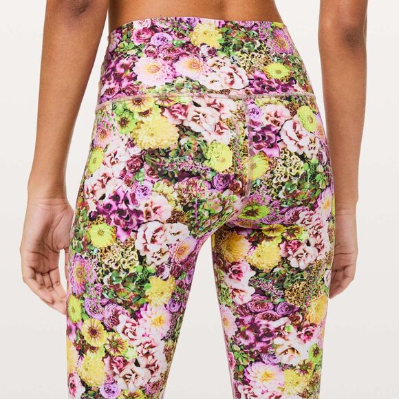 Lululemon Wunder Under High-Rise Tight Nulux 28" Inflorescent Multi, size 6 - Picture 10 of 10